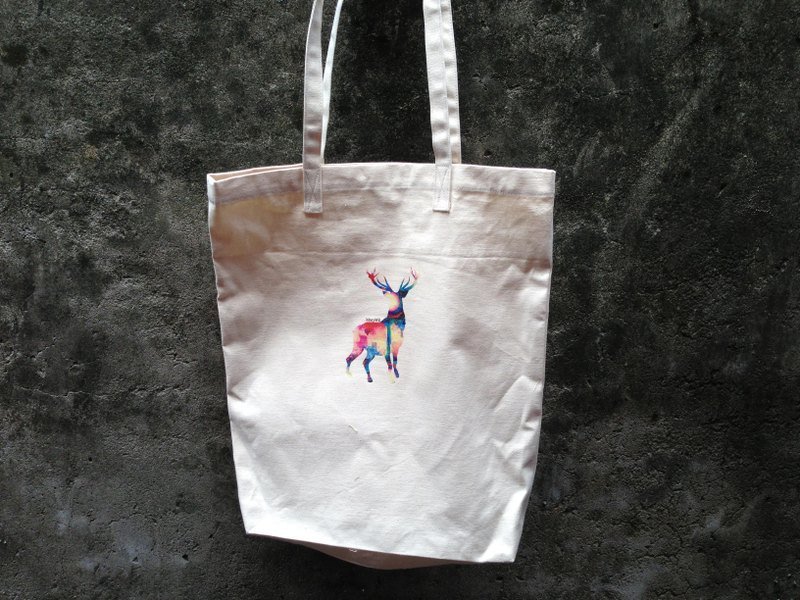 MaryWil小文青环保袋-迷幻小鹿(大)改版立体款 - 其他 - 其他材质 白色