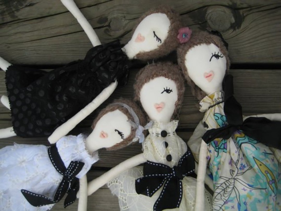 LBD dress couture doll - 玩偶/公仔 - 其他材质 