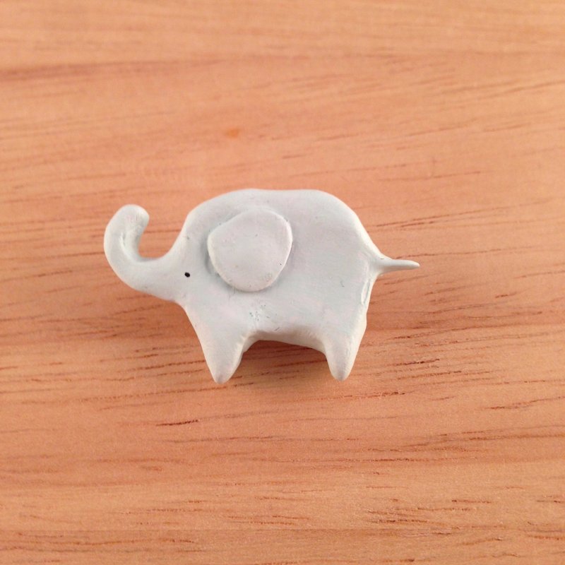 大象胸针 别针 - 胸针 - 其他材质 蓝色