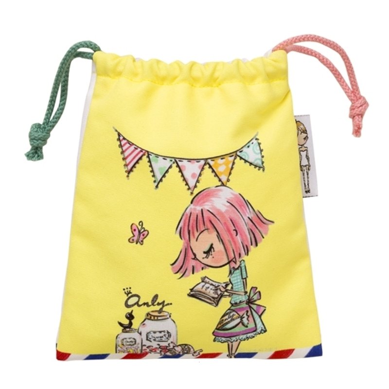 【糖果 Anlygirls x束口袋】 - 化妆包/杂物包 - 其他材质 