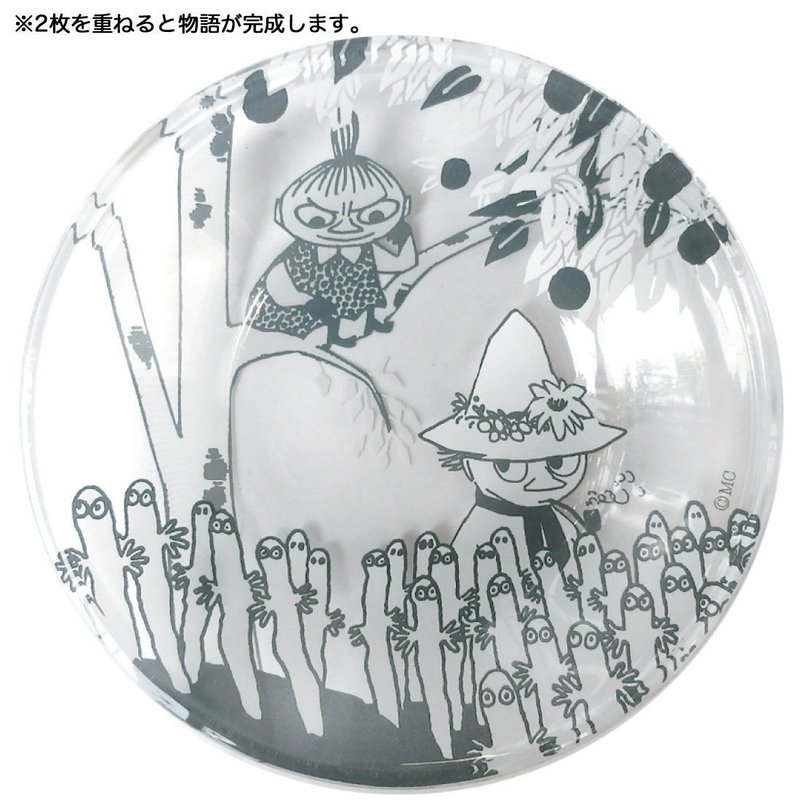 SUSS- 北欧亚美玻璃组合盘/碟子/点心盘(大行进系列)(一组两入)-适生日送礼-现货包邮 - 浅碟/小碟子 - 塑料 白色