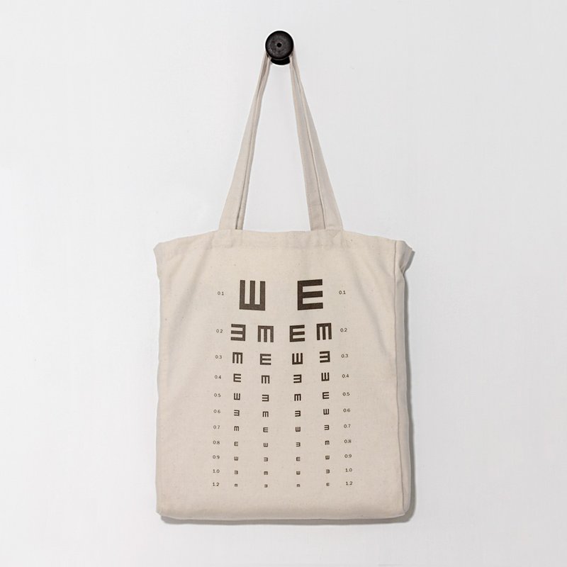 ▲展示品出清，最后一个_[视力表]_包包/帆布袋 - 侧背包/斜挎包 - 其他材质 