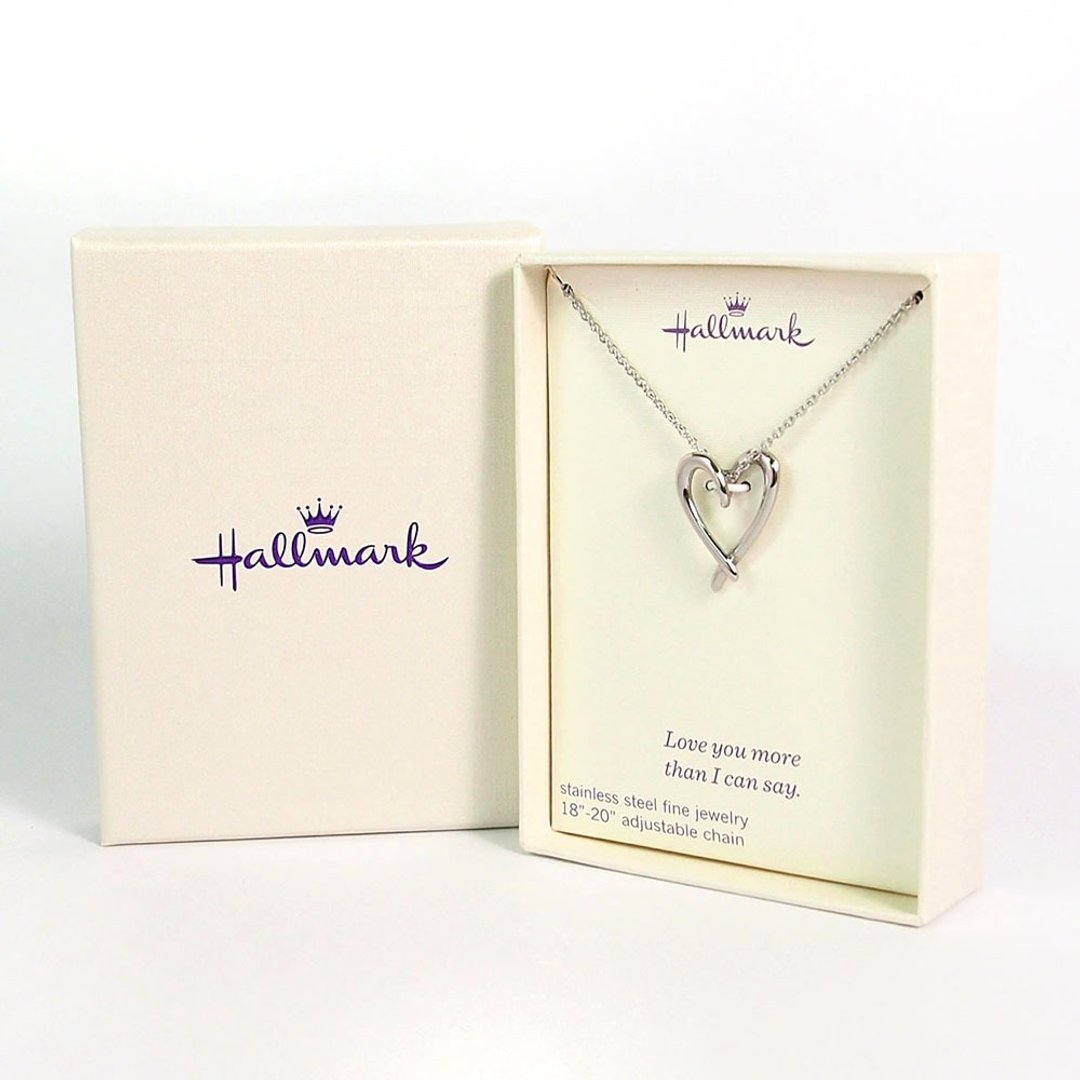 造型项链 爱无法言喻【Hallmark-礼品 项錬】 - 项链 - 其他材质 银色