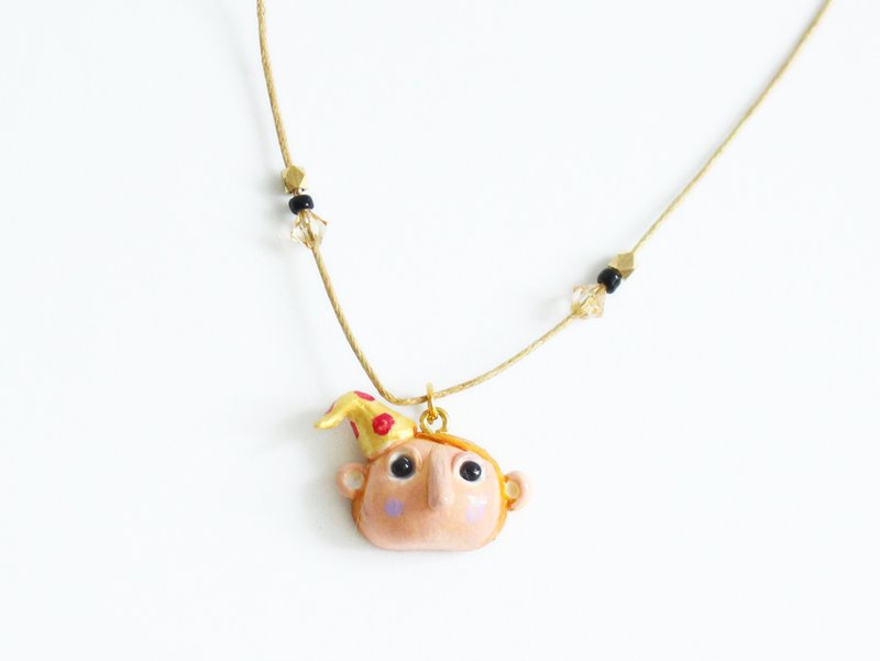 小精灵项链 - 项链 - 其他材质 橘色