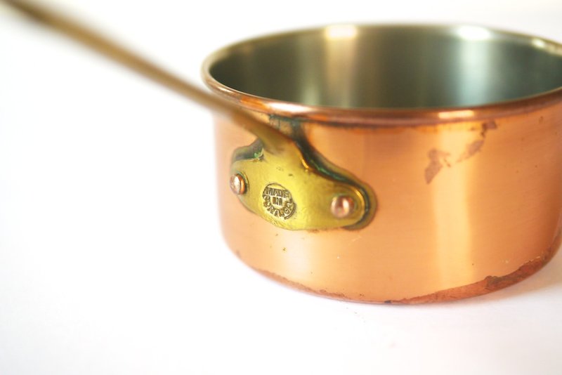复古 Vintage 红铜锅 - 厨房用具 - 其他材质 橘色
