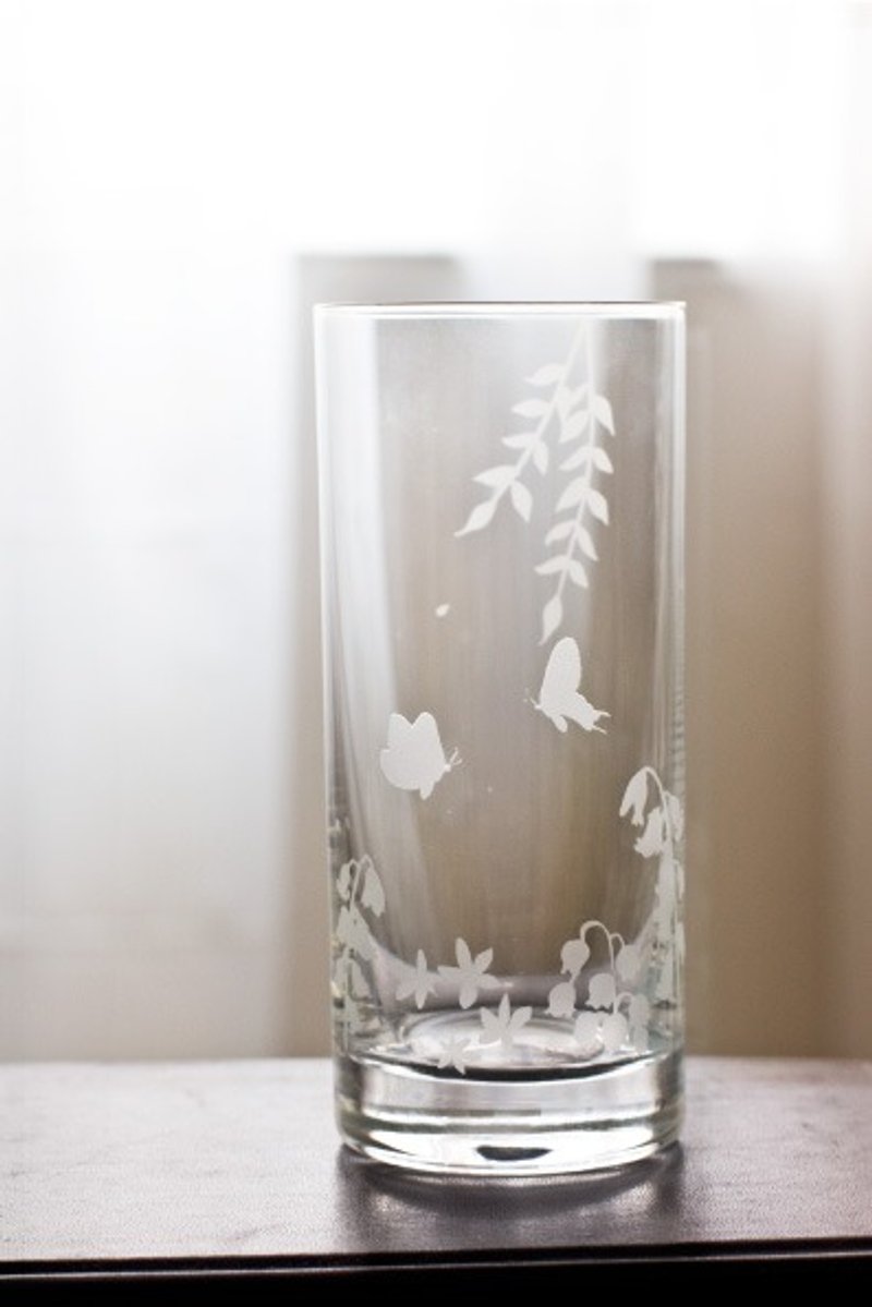 FourSeasonsBlossom水晶杯－4只 新年 伴手 升職 週年慶 婚禮禮物 - 玻璃杯 - 玻璃 