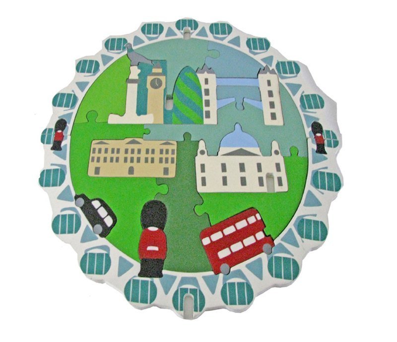 英伦大兵3D立体拼图＿公平贸易 - 拼图 - 木头 多色