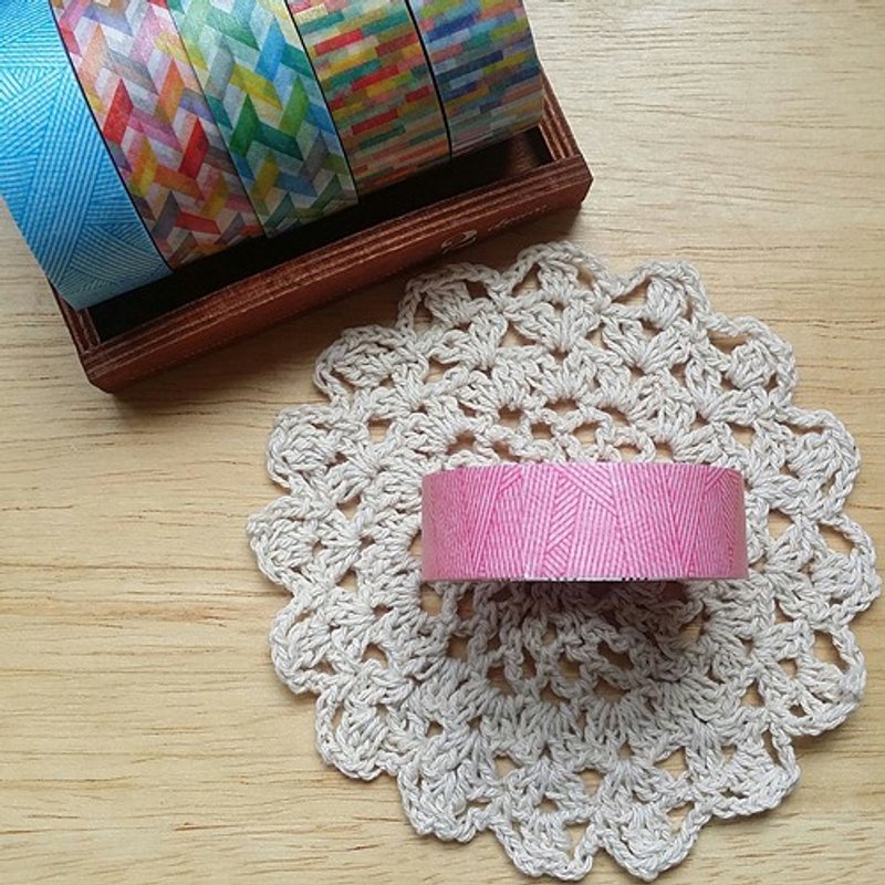 mt 和纸胶带 Deco【杂乱线条-洋红色(MT01D216)】 - 纸胶带 - 纸 粉红色