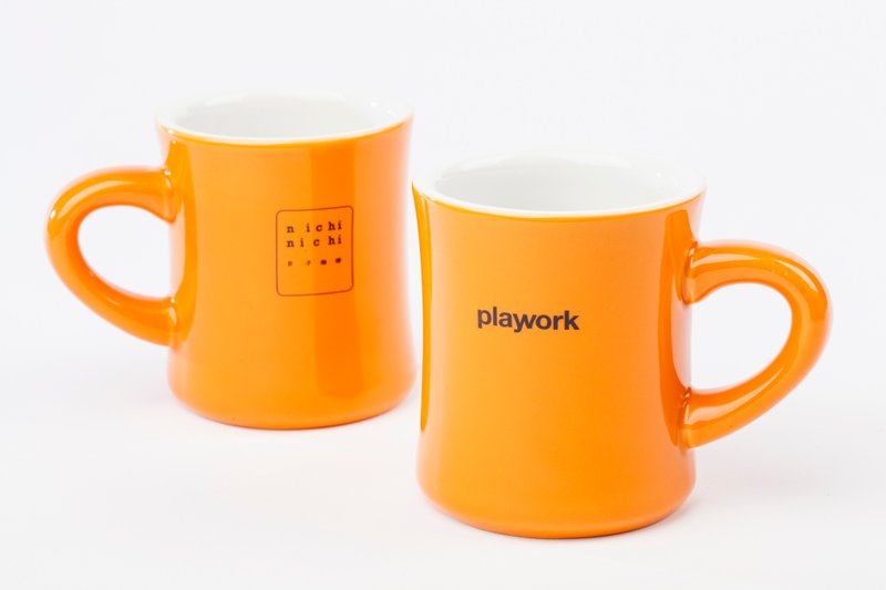 日安！咖啡杯 (360ml) - 咖啡杯/马克杯 - 其他材质 橘色