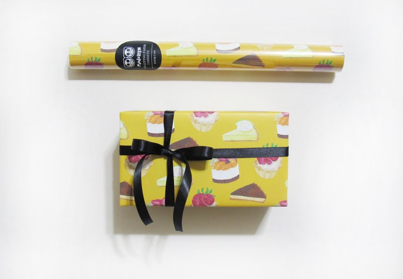 panda杂货铺-蛋糕包装纸 情人节礼物 wrapping paper - 包装材料 - 纸 多色