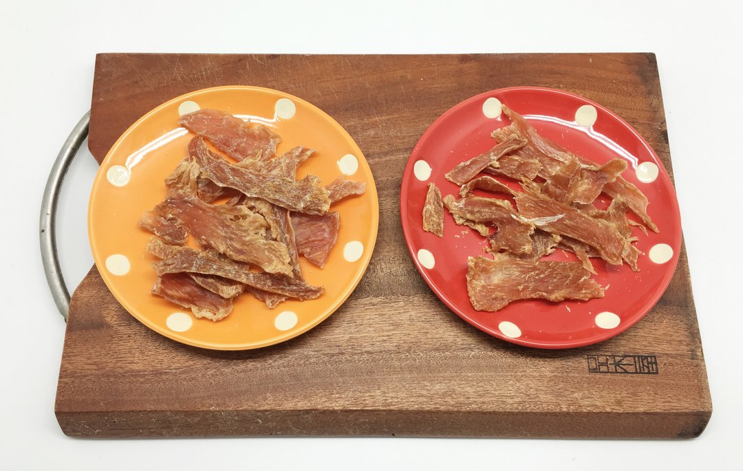 宠物零嘴 比比酥手作烘焙鸡肉干 - 猫罐头/鲜食 - 新鲜食材 橘色