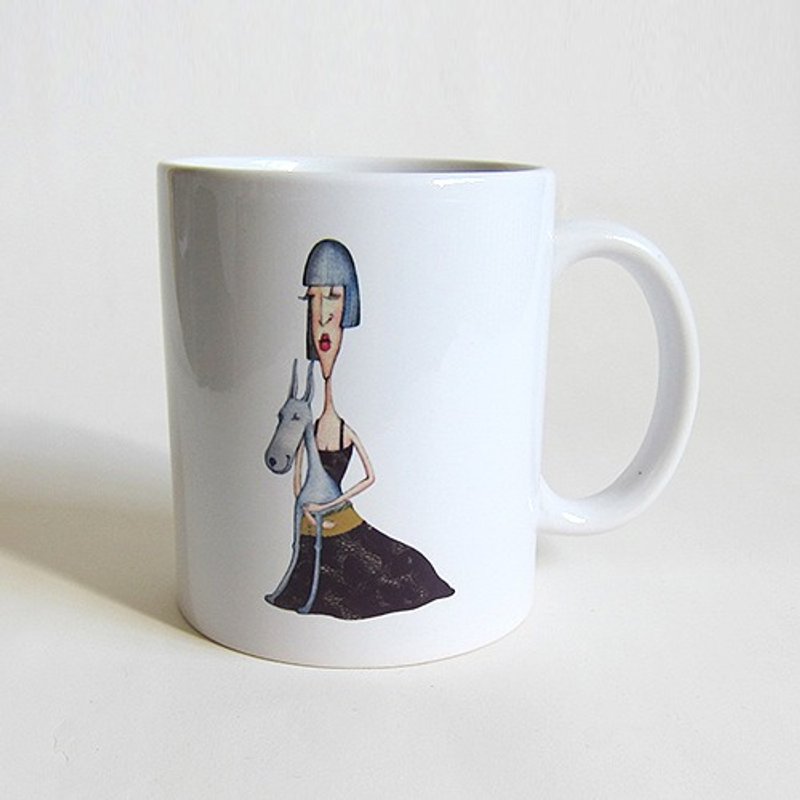 冰山小姐 咖啡杯/马克杯 - 咖啡杯/马克杯 - 其他材质 白色