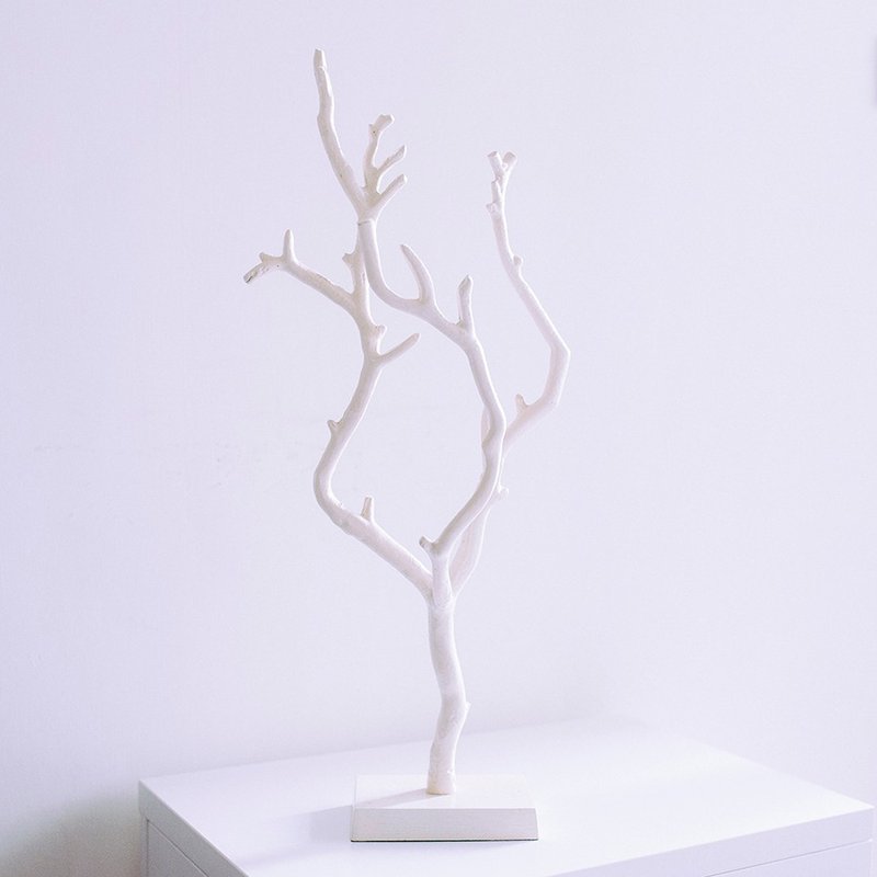 OOPSY Select - Tree Birch Jewelry Stand/ 桦树首饰架 - RJB - 摆饰 - 其他金属 白色