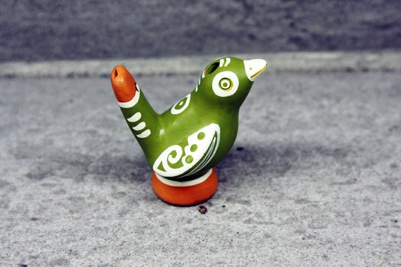 青鸟陶笛＿公平贸易 - 其他 - 其他材质 绿色