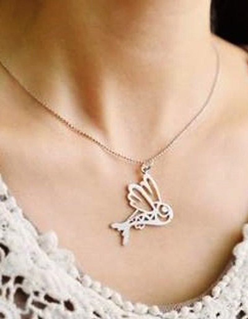 浪舞飞鱼 墬饰。项链 - 项链 - 其他金属 