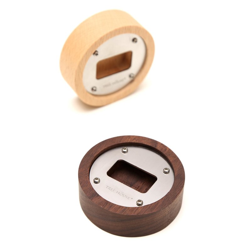 木制开瓶器-北美胡桃木材质(深色) - 证件套/卡套 - 木头 卡其色