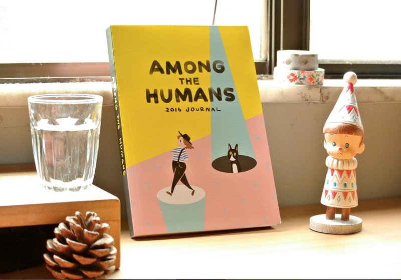 迪梦奇 - Among the Humans2016时效日志 [猫] ▲即将绝版▲ - 笔记本/手帐 - 纸 多色