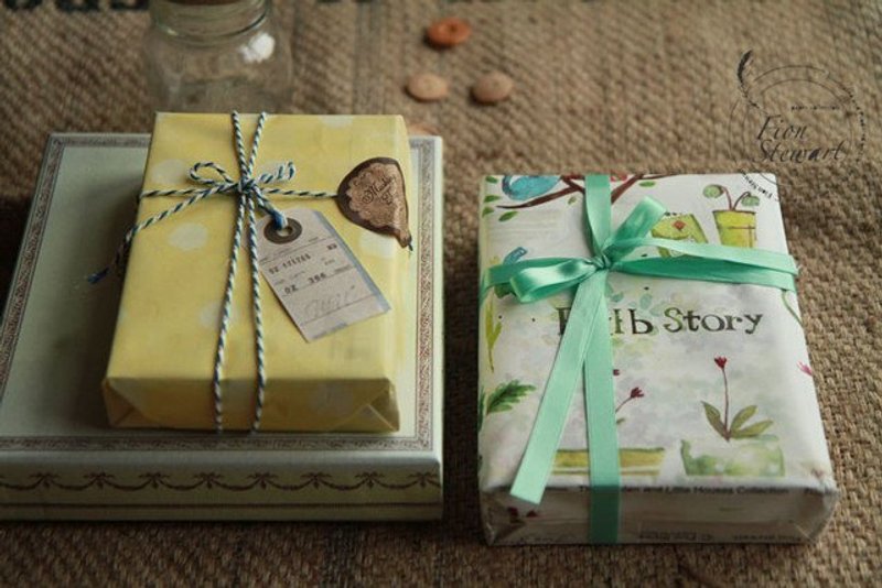 包装纸-暖黄花园 - 木工/竹艺/纸艺 - 纸 黄色