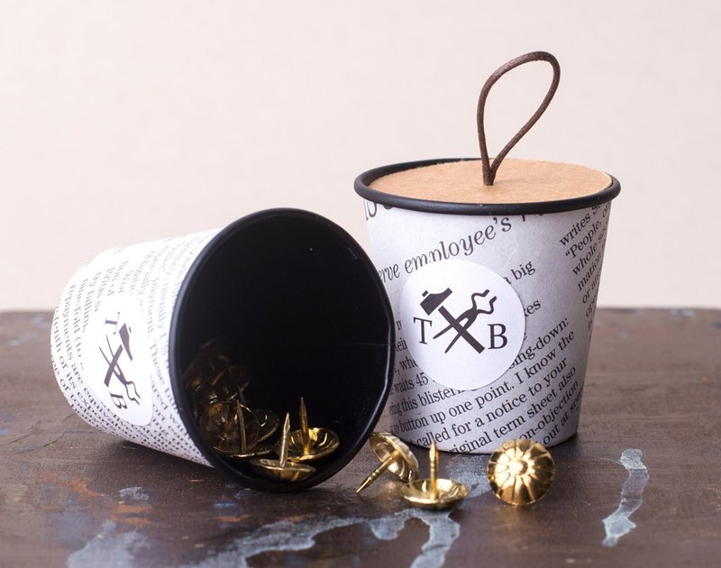 【TB】复古钉 20入 - 其他 - 其他金属 黄色