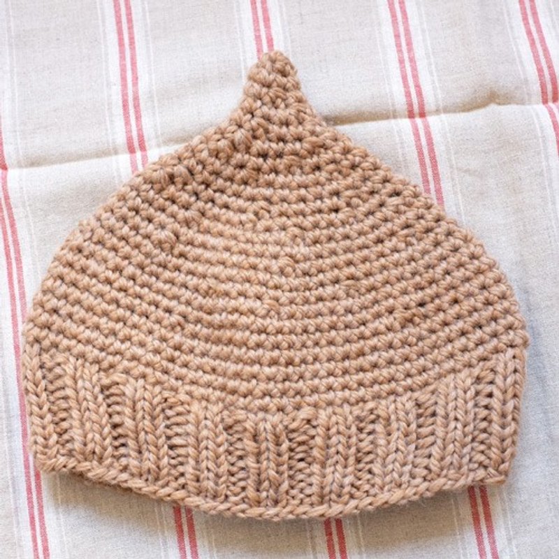 松鼠橡实帽。 棕色 - 帽子 - 其他材质 卡其色