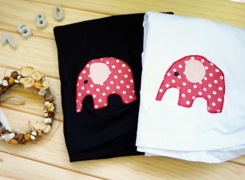 吉象如意！水玉手作舒适棉T（白色） - 女装 T 恤 - 棉．麻 白色