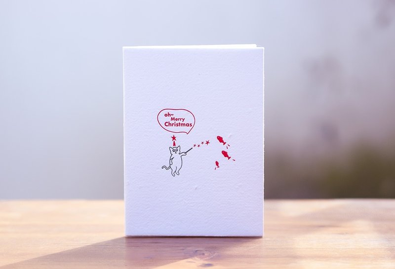 圣诞限定款 尼莫的圣诞时光 - 种子笔记本 手帐 猫 - 笔记本/手帐 - 纸 白色