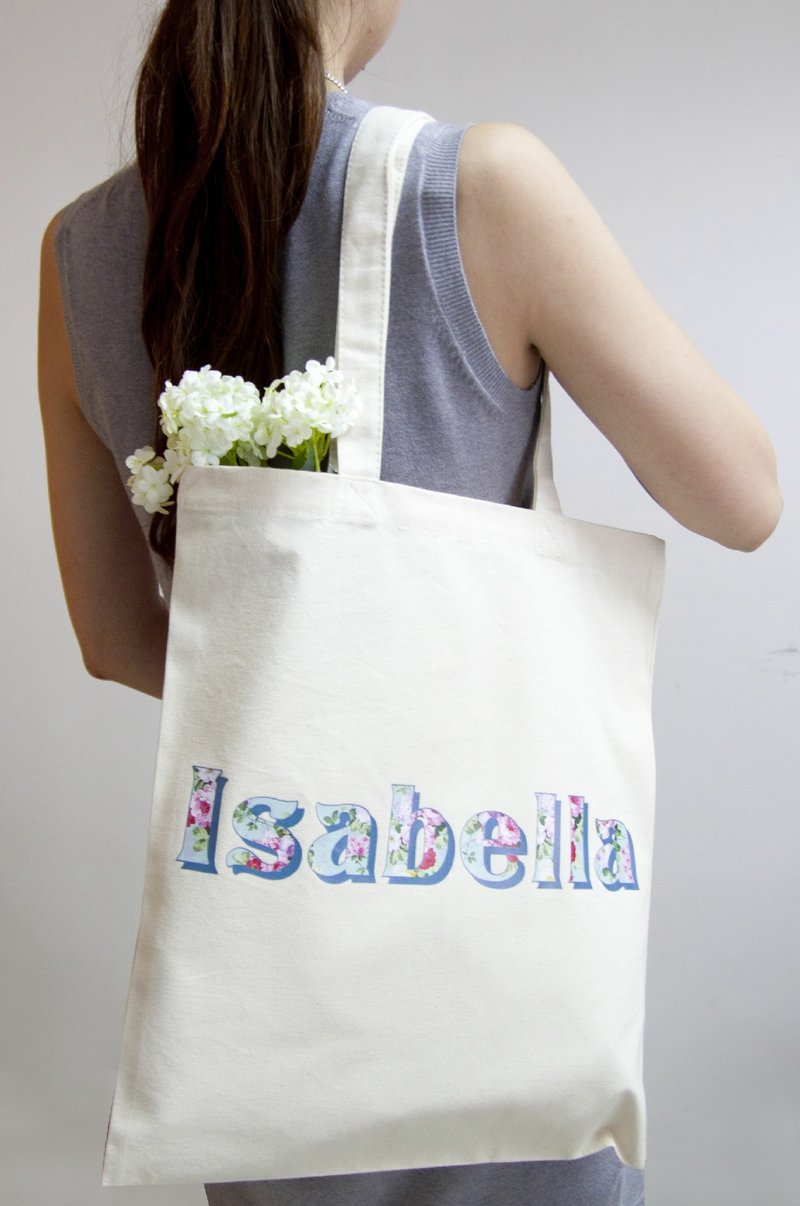 个性化 - 英文字母袋子 - 手提包/手提袋 - 棉．麻 多色