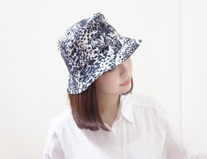 好少女渔夫帽 | 黑色豹风雪 / 最后二顶 女生M - 帽子 - 其他材质 黑色