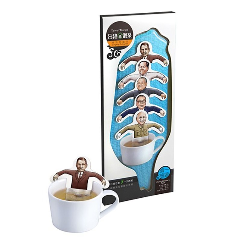 台湾请泡茶系列-一袋领袖包 Political Leaders Pack - 茶 - 其他材质 