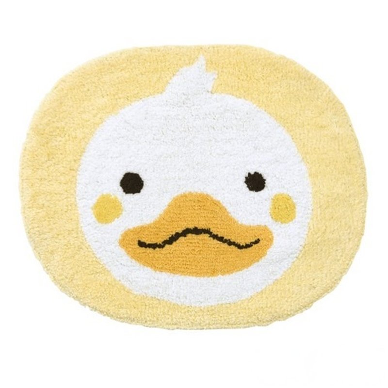 Zoo 疗愈系可爱蛋黄鸭地垫 - 摆饰 - 棉．麻 黄色