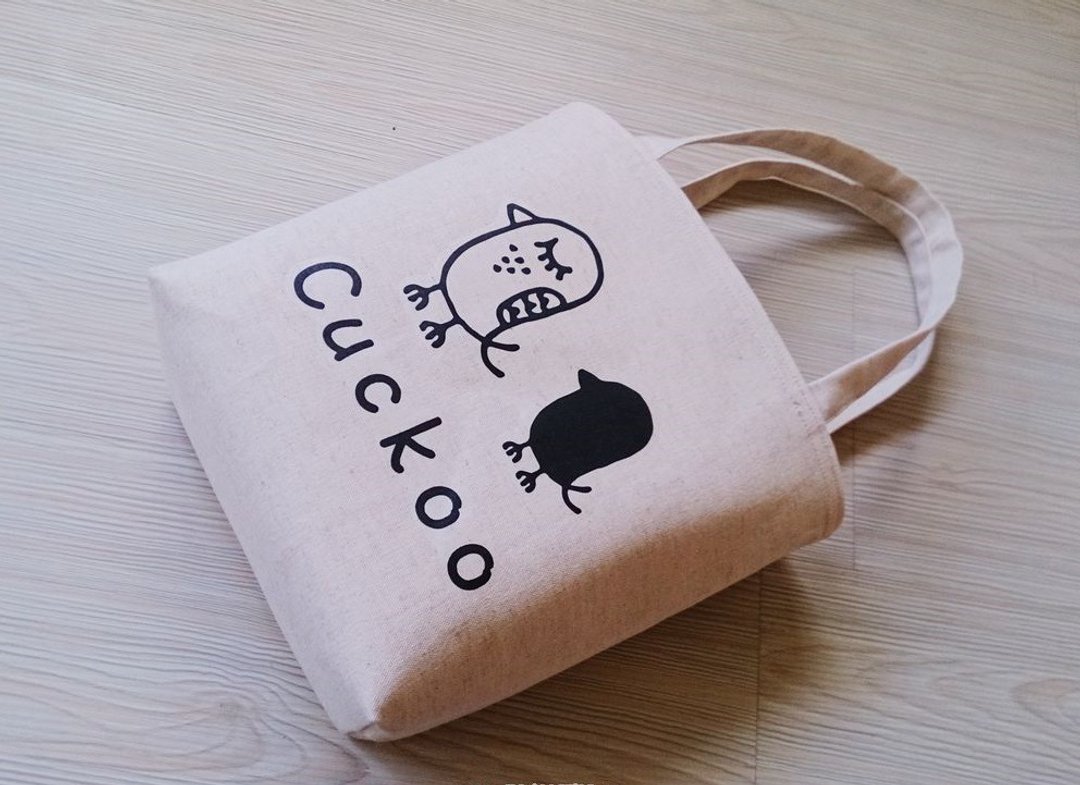 棉麻布包 CUCKOO手提包 手拿包 肩背包 - 手拿包 - 其他材质 