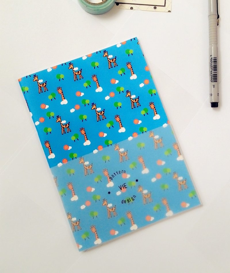 【笔记本】好奇宝宝 - 笔记本/手帐 - 纸 蓝色