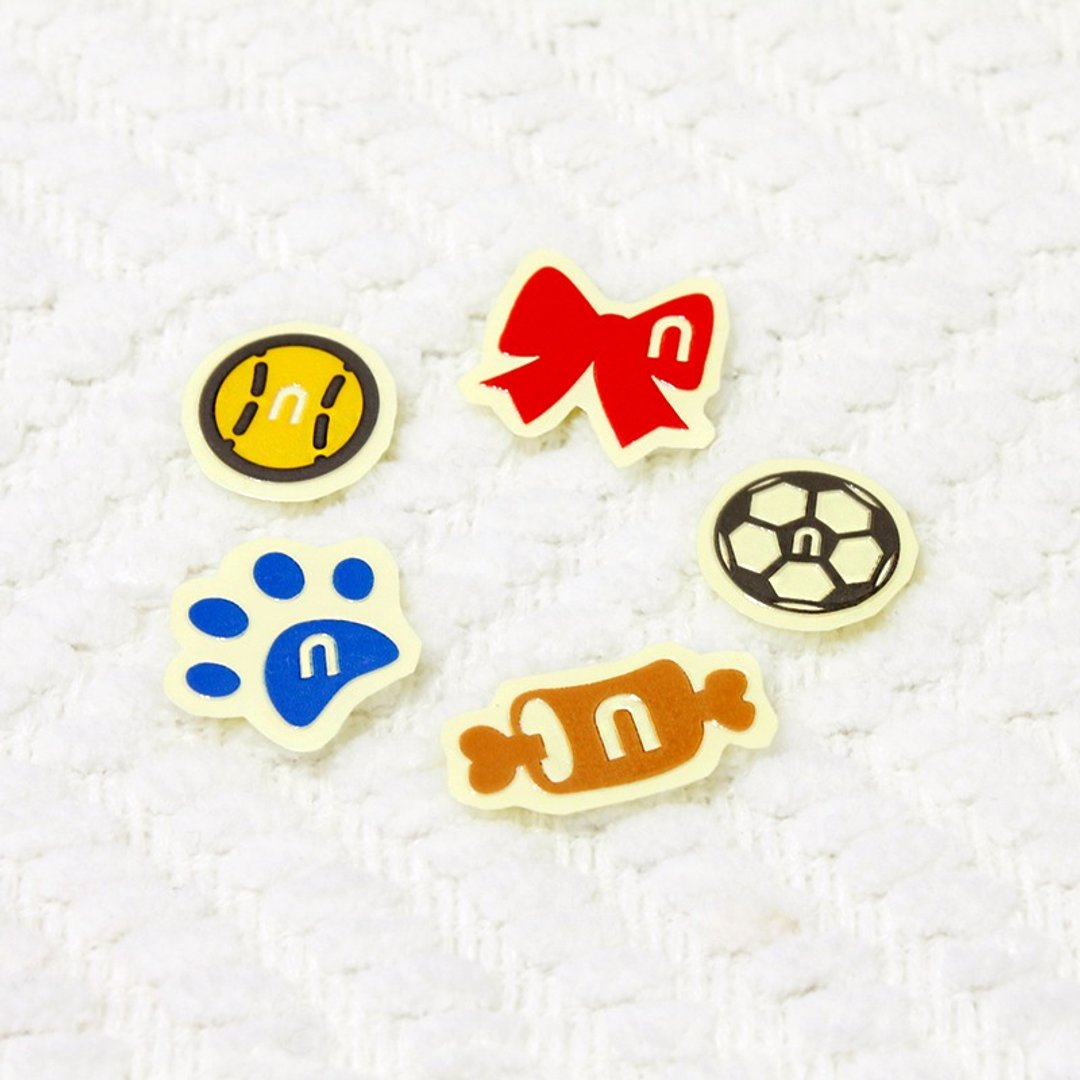 [反光贴纸] 毛孩小物 Fur-kids' toy 7.3*5.2 cm - 贴纸 - 防水材质 多色