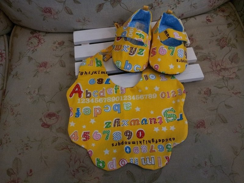 数字&英文字母 宝宝礼盒组(14cm) - 其他 - 其他材质 黄色