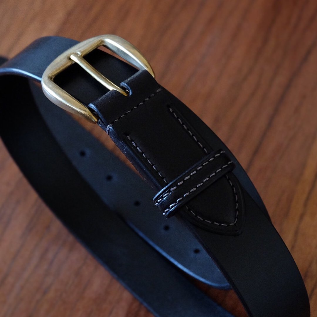 Mildy Hands - Belt02 / 30mm / Type B 皮带 - 其他 - 真皮 黑色