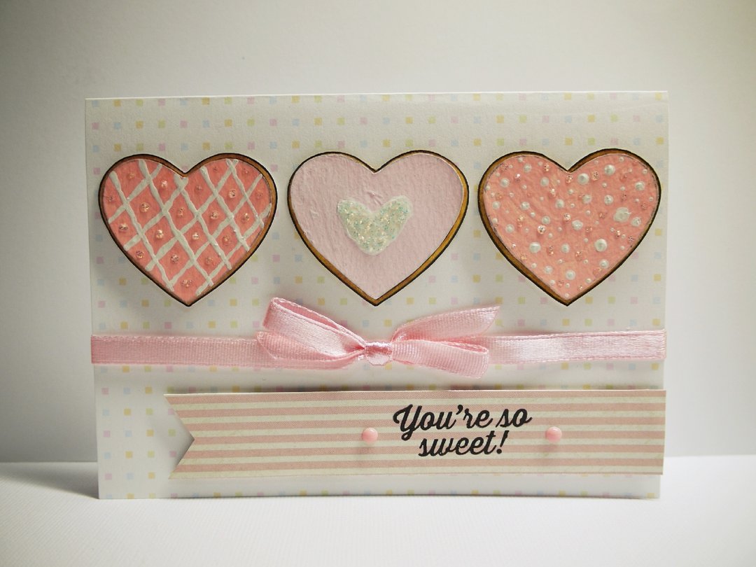 【yu-crafts 手工卡片】#88 You're so sweet no.1 - 卡片/明信片 - 纸 