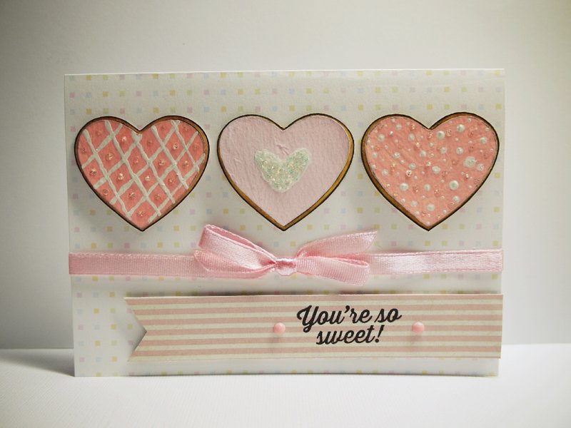 【yu-crafts 手工卡片】#88 You're so sweet no.1 - 卡片/明信片 - 纸 
