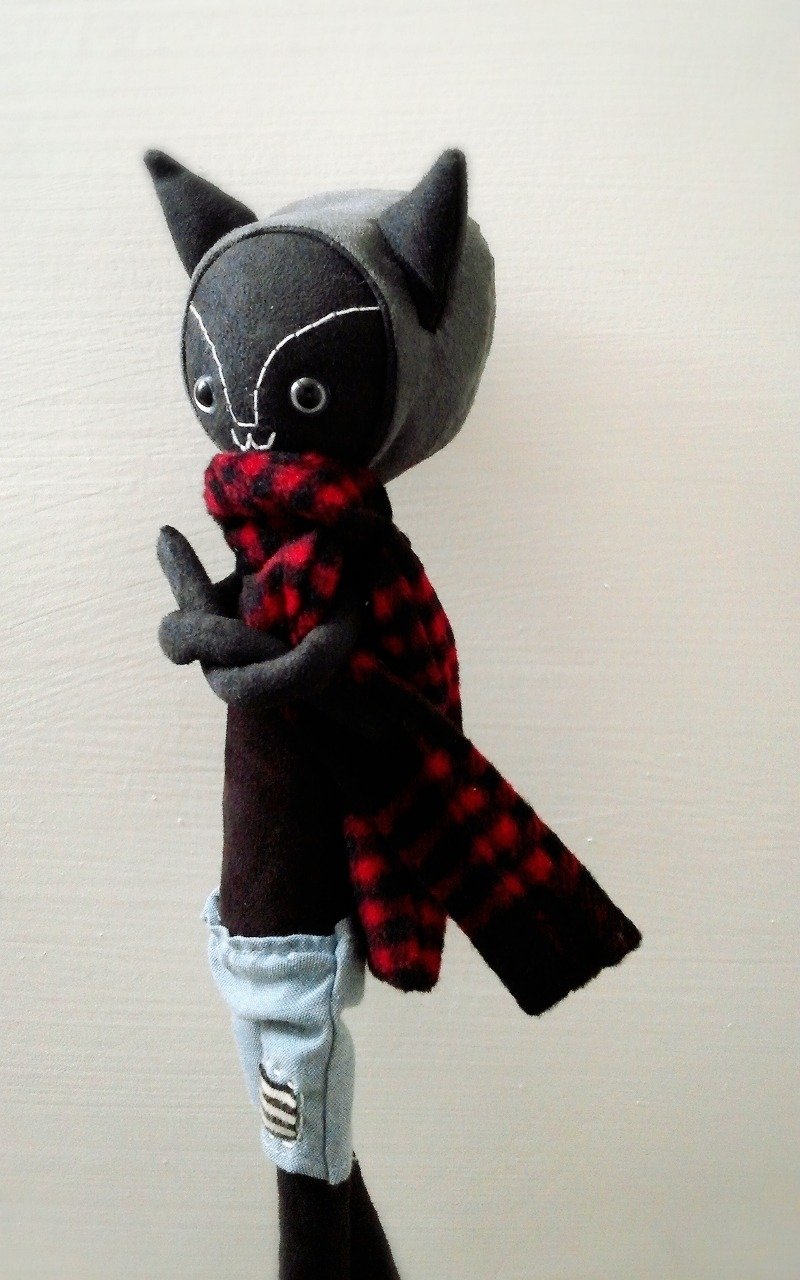 帅到没天理的黑猫 - 其他 - 其他材质 黑色