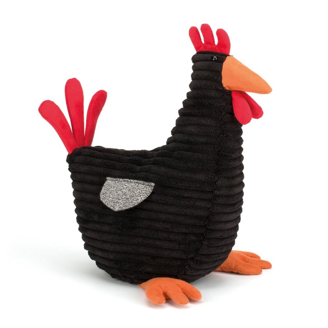 Jellycat Rooster 大公鸡 (黑) 30cm - 玩偶/公仔 - 棉 黑色