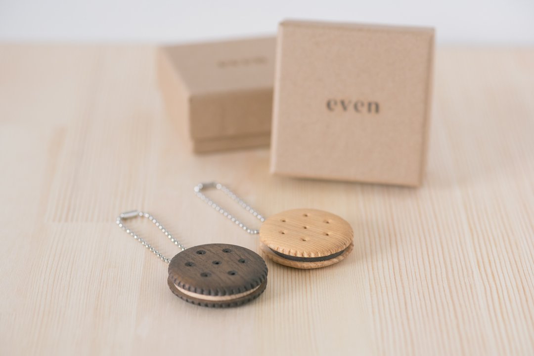 【even】cookie easy card-手工木制悠游卡夹心饼干,礼物首选 - 其他 - 木头 多色
