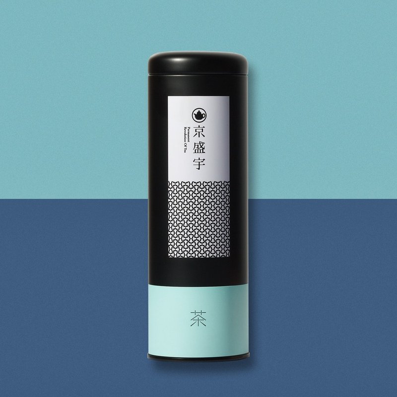 京盛宇【茶叶】清香阿里山乌龙100g-经典铁罐 - 茶 - 新鲜食材 蓝色