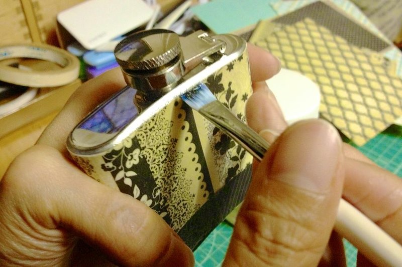 订制酒壶 (6安士) - 其他 - 其他金属 多色