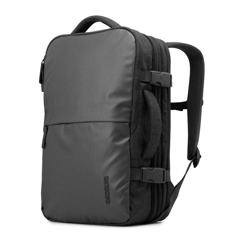 Incase EO Travel Backpack 16寸 时尚轻巧后背式笔电旅行包 (黑) - 行李箱/行李箱保护套 - 聚酯纤维 黑色