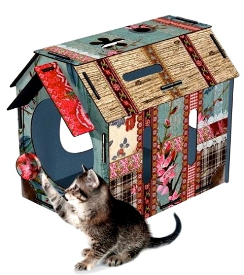 〔SUSS〕意大利MIHO进口特色超华丽漂亮猫窝，为猫咪打造全新独特的家。现货免运 - 玩具 - 其他材质 多色