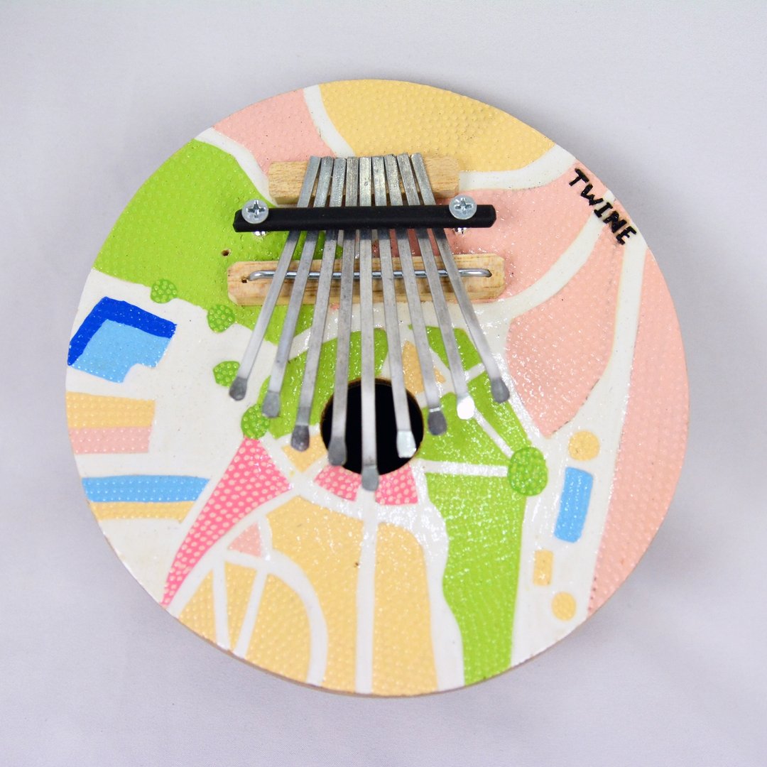 kalimba 拇指琴＿地景系列＿都市丛林 - 吉他/乐器 - 其他材质 多色