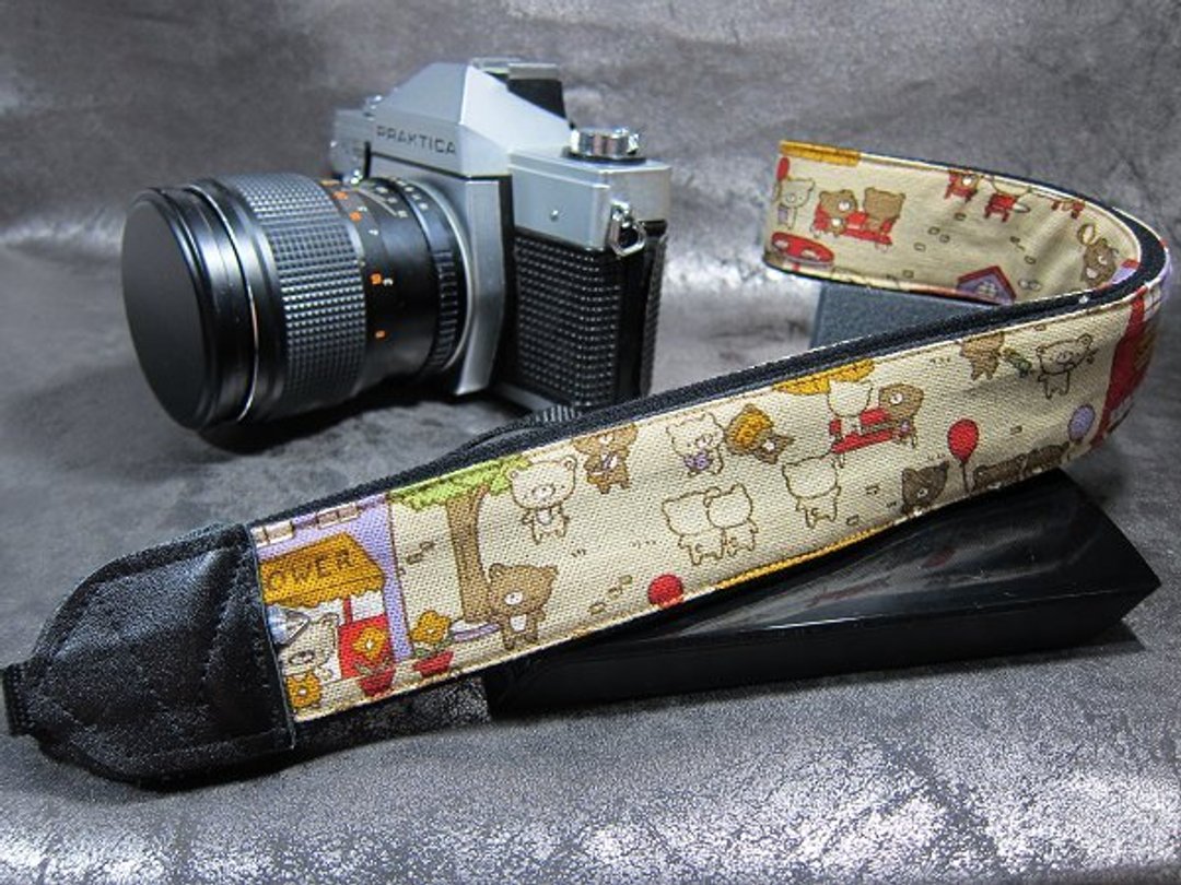"熊熊聚会"减压背带 相机背带 乌克丽丽   Camera  Strap - 相机背带/脚架 - 其他材质 
