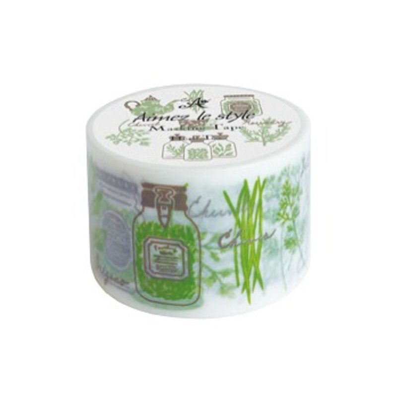 Aimez le style 纸胶带-草本茶 (A02303) - 纸胶带 - 纸 绿色