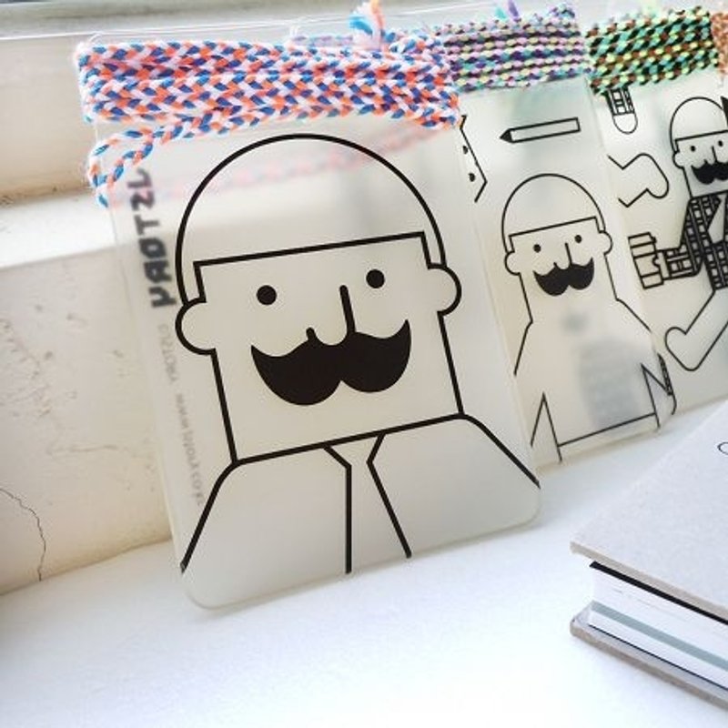 Dessin x JSTORY-Mr.BABBA 透明证件票卡夹-爸爸最伟大,JST16284 - 证件套/卡套 - 塑料 多色