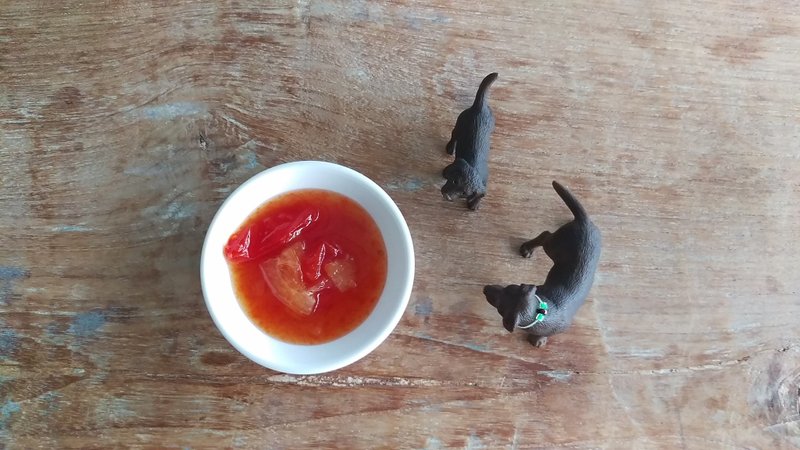 〔季节限定〕酸酸圣女番茄 与 带皮黄柠檬果酱 tomato & lemon marmalade - 果酱/抹酱 - 新鲜食材 红色