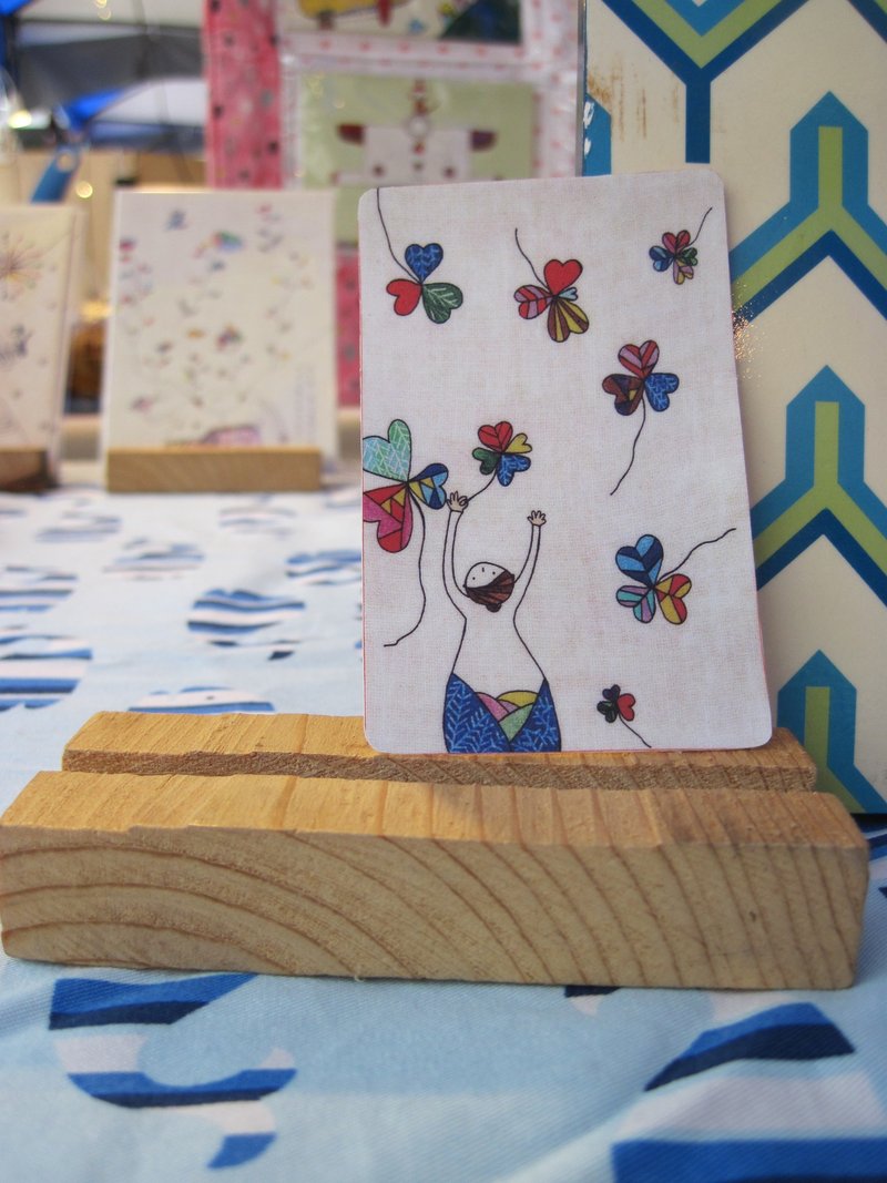 【贴纸】植物女孩系列の幸运心 - 贴纸 - 防水材质 多色